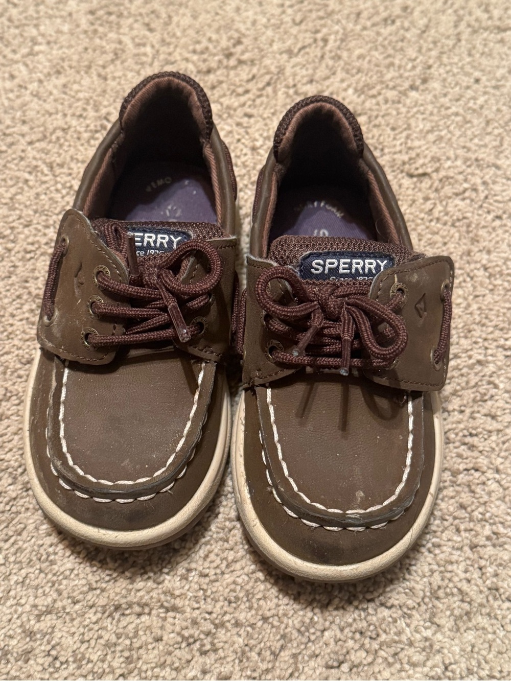 Sperry Brown Kids' Boat Shoes